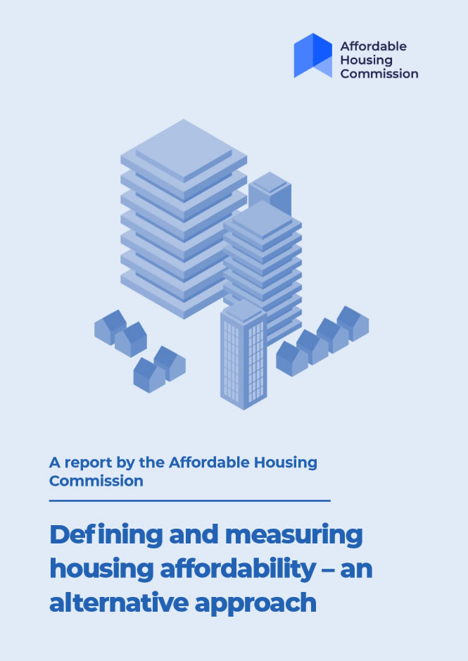 Defining and measuring housing affordability – an alternative approach