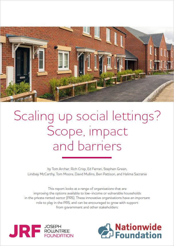 Scaling up social lettings? Scope impact and barriers