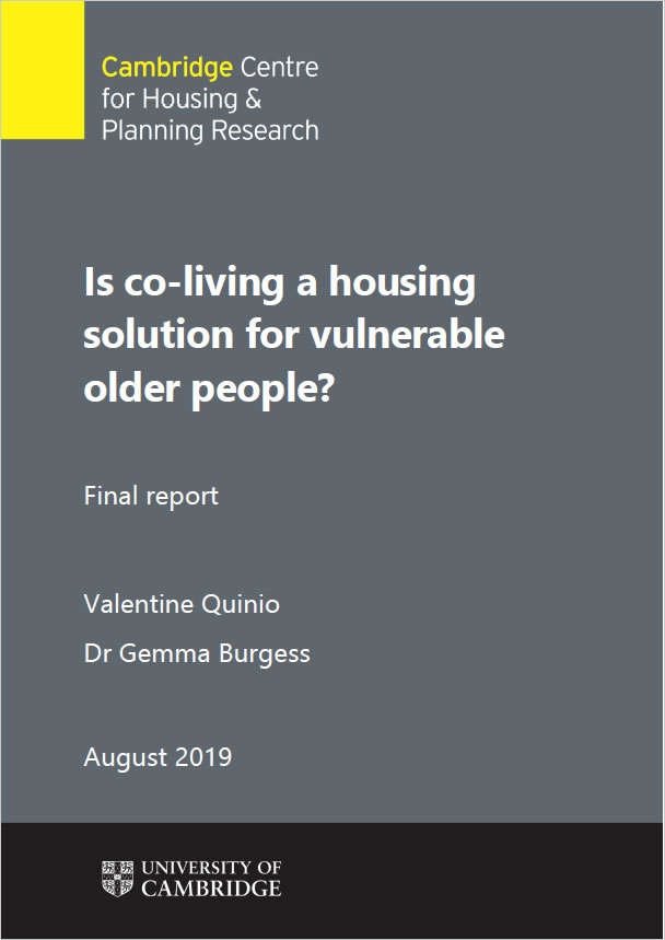 Is co-living a housing solution for vulnerable older people?