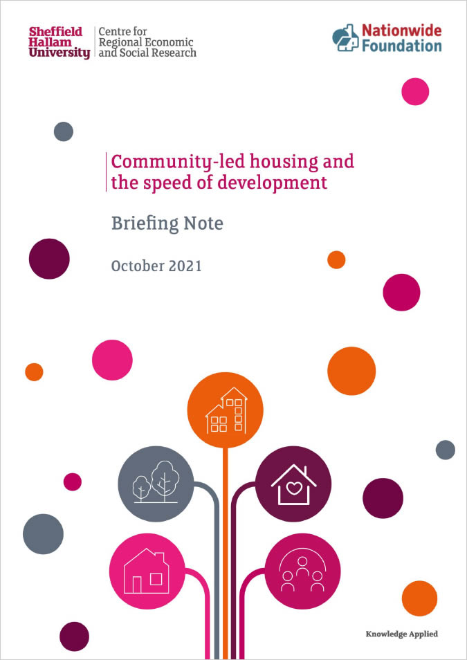 Community-led Housing and the Speed of Development