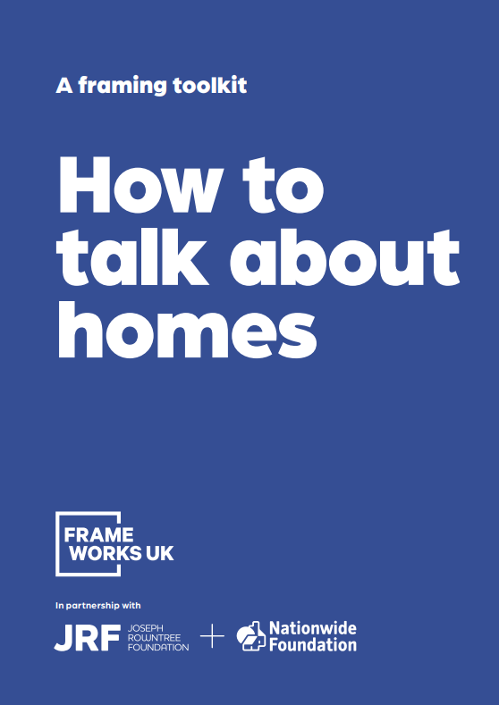 'How to talk about homes' front cover